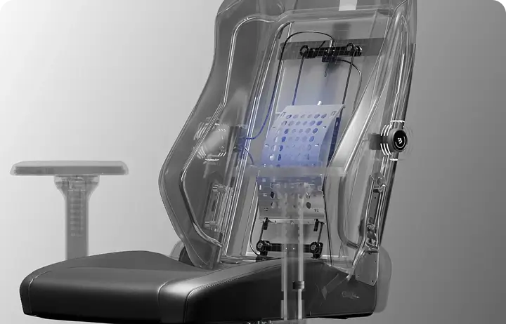 Integrated Dynamic Lumbar Support