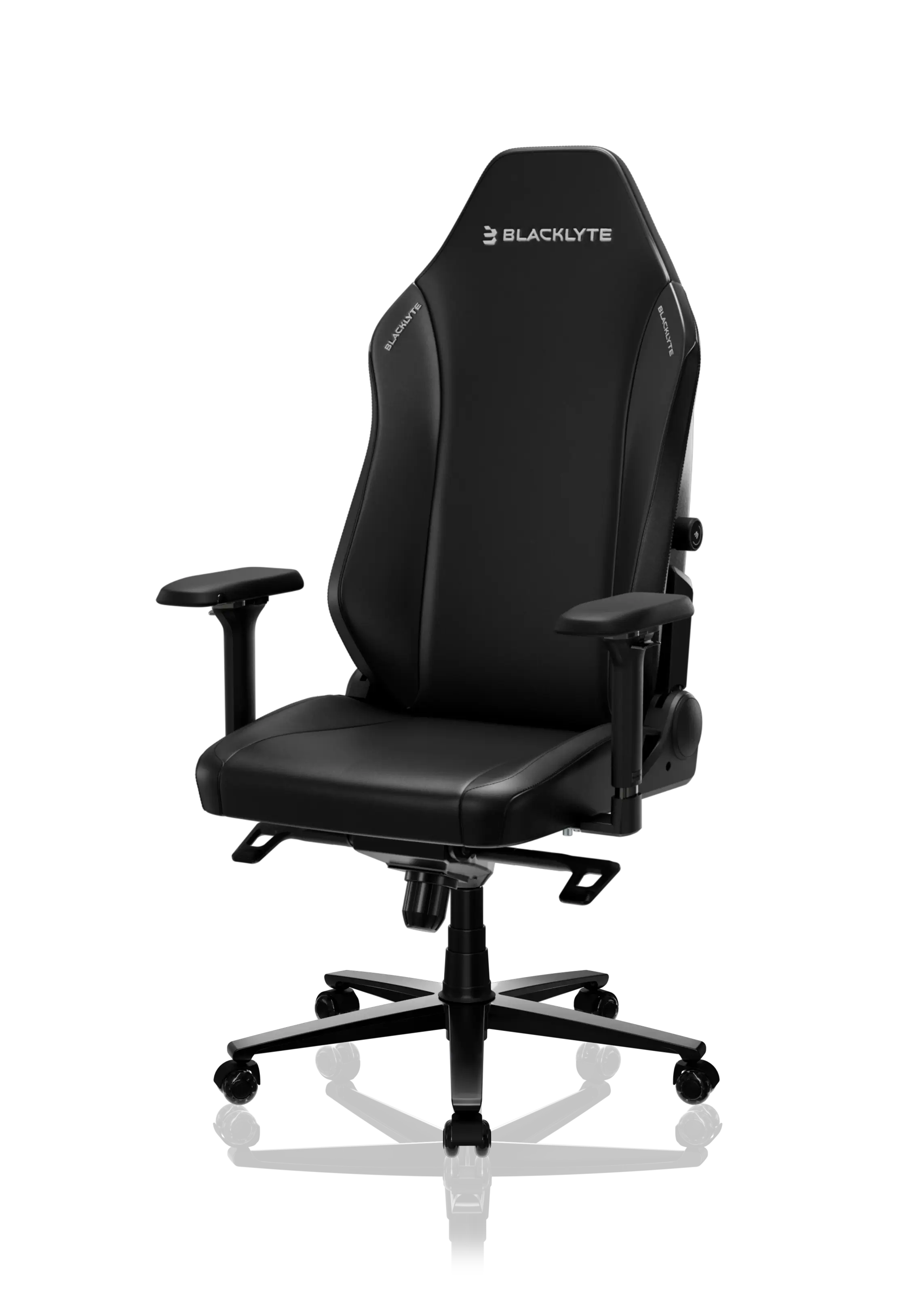 Blacklyte Athena Pro black leatherette gaming chair