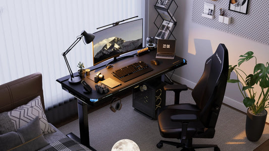 Electric Standing Desks for Gaming Setup and Home Office: Boost Comfort and Productivity