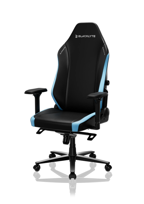 Athena Pro Gaming Chair - Leatherette / Blue / Large