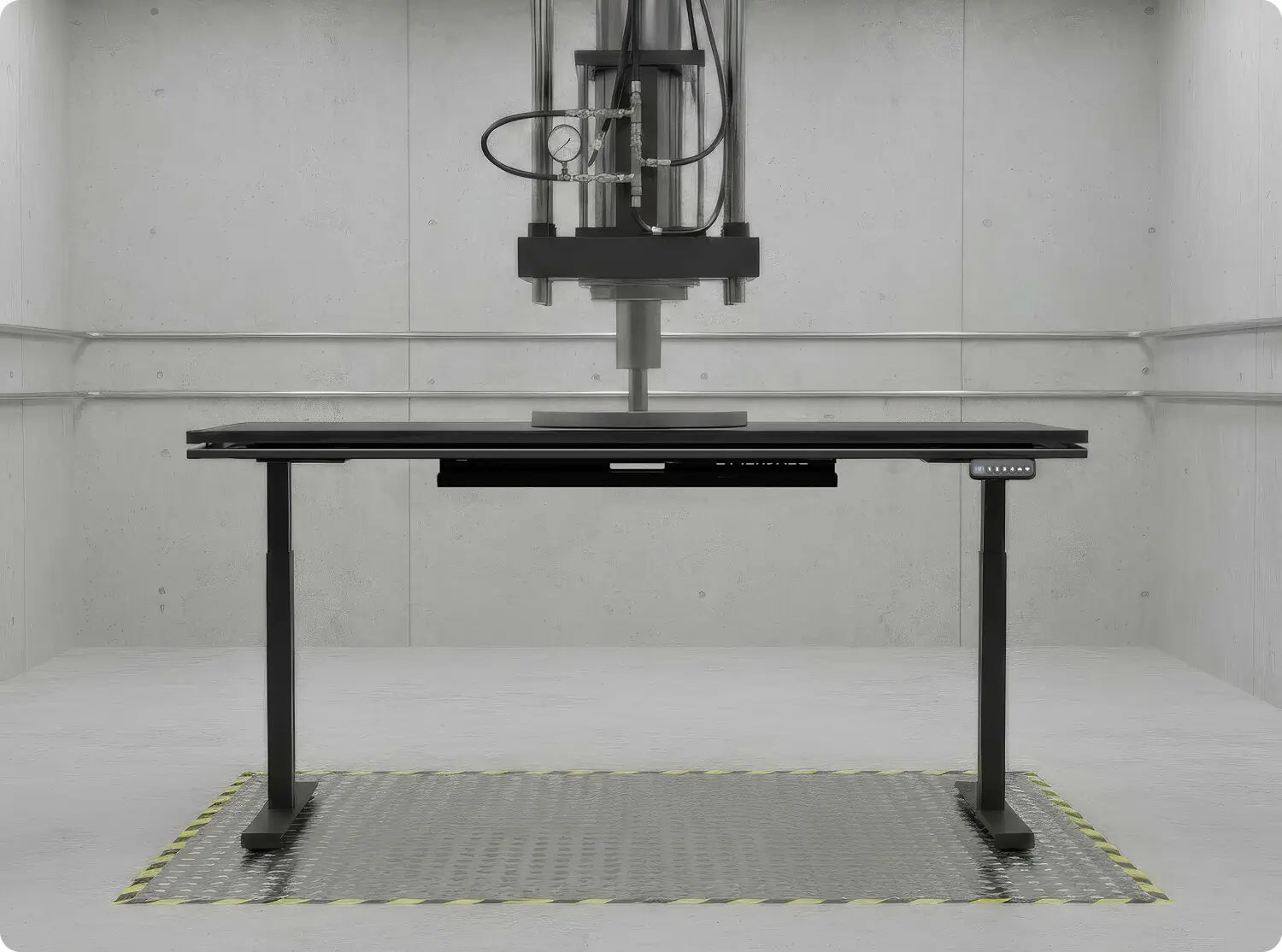Blacklyte Atlas Lite standing desk under test