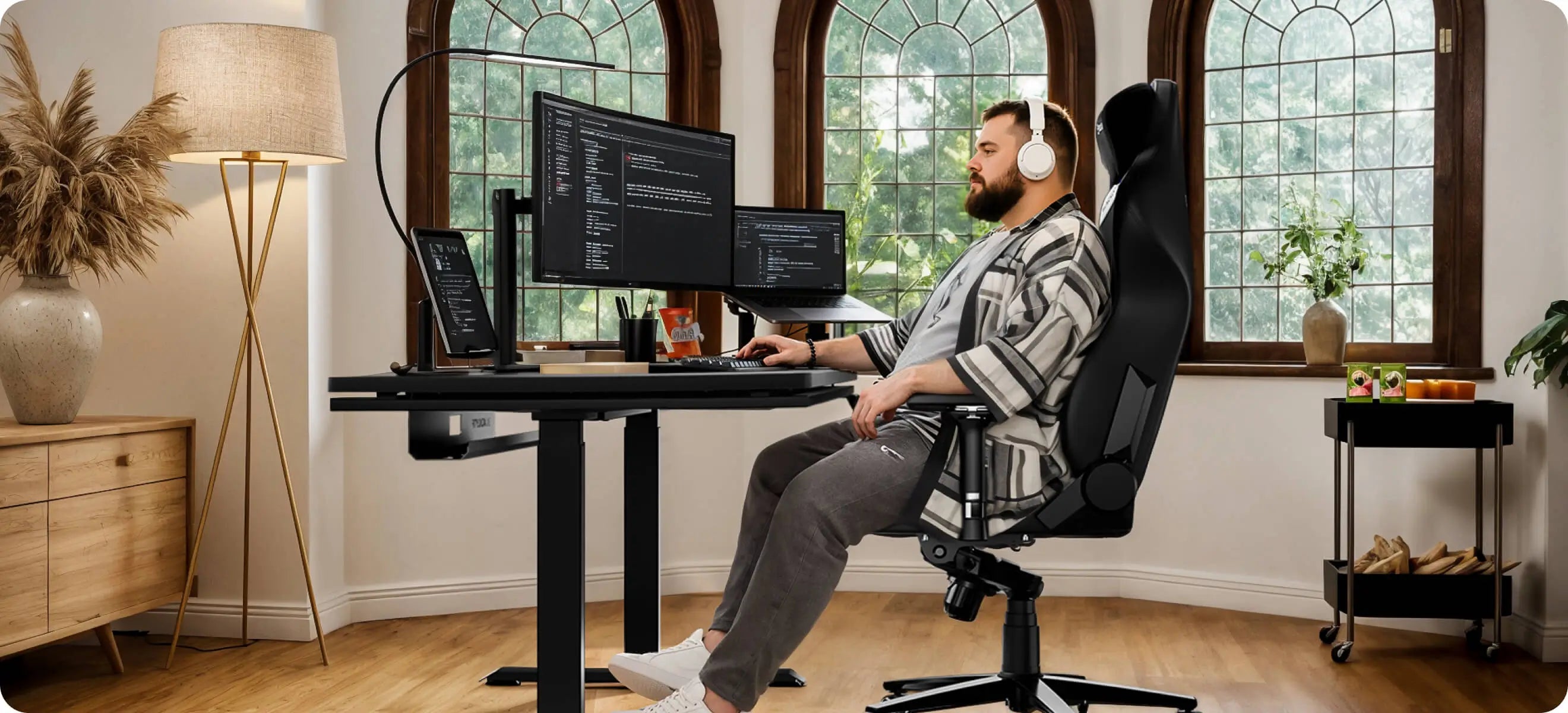 Blacklyte Kraken Pro gaming chair for heavy person