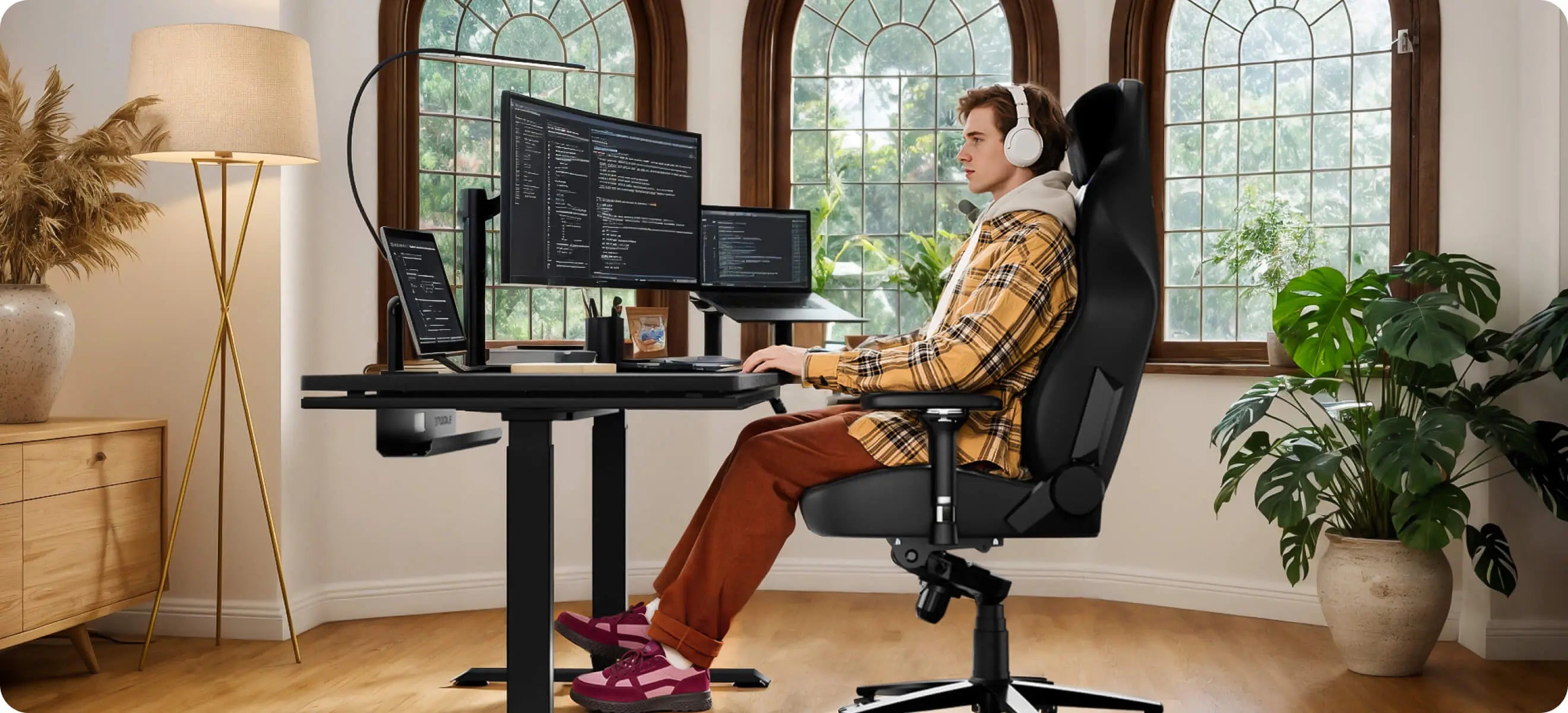 Blacklyte Kranken Pro gaming chair for small spaces and short persons