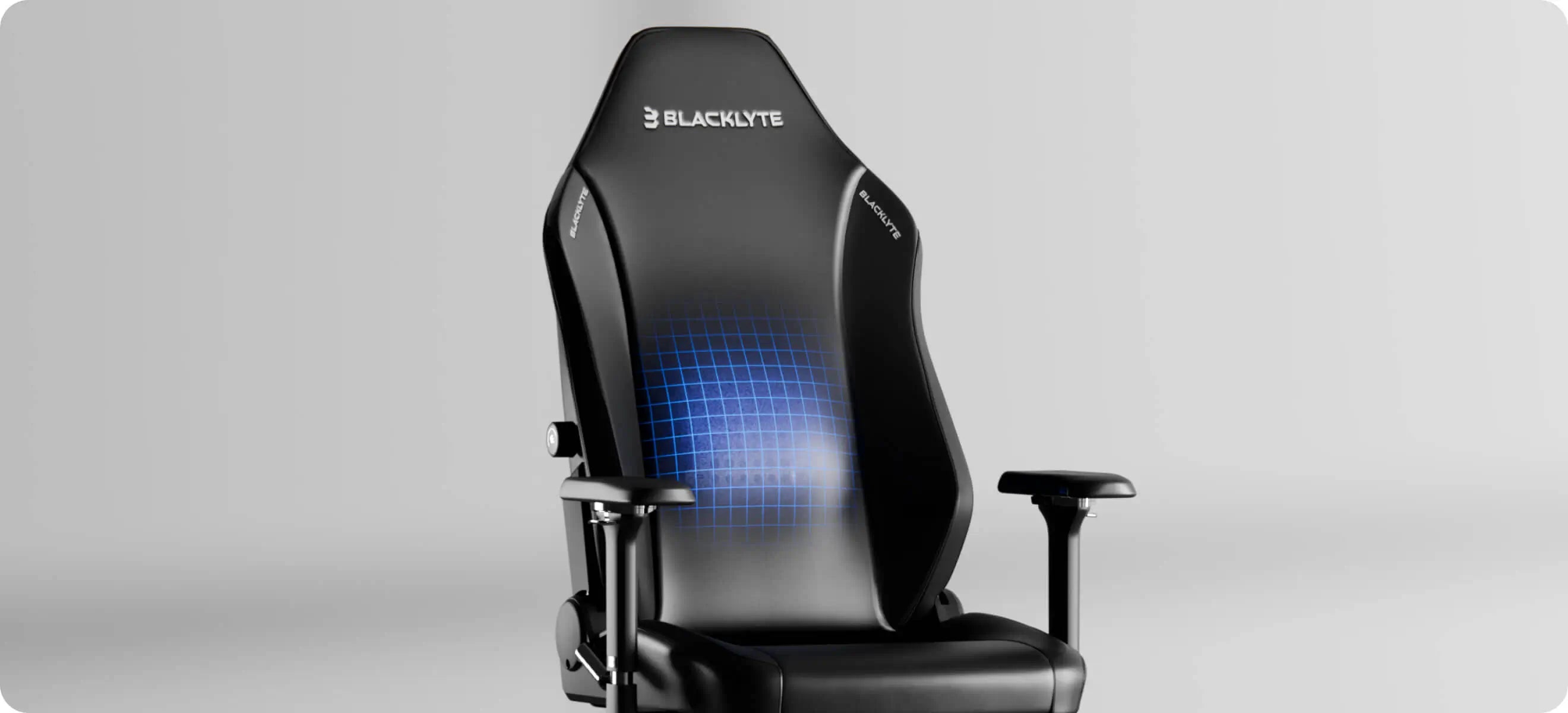 Blacklyte Athena Pro gaming chair with ergonomic and adjustable lumbar support