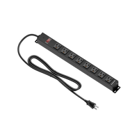Raiden PDU power strip with switch