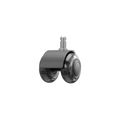 Soft glide PU casters for gaming chairs