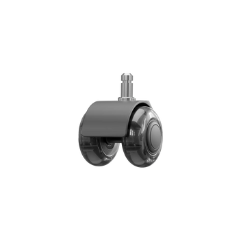 Soft glide PU casters for gaming chairs