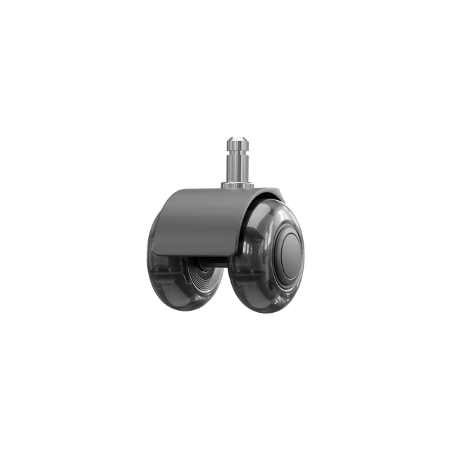 Soft glide PU casters for gaming chairs