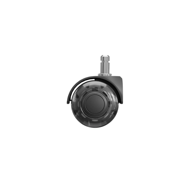 Soft glide PU casters for gaming chairs