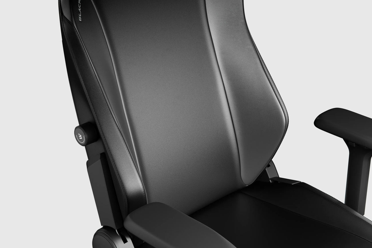 Blacklyte Computer & Video Gaming Chair with Lumbar Pillow