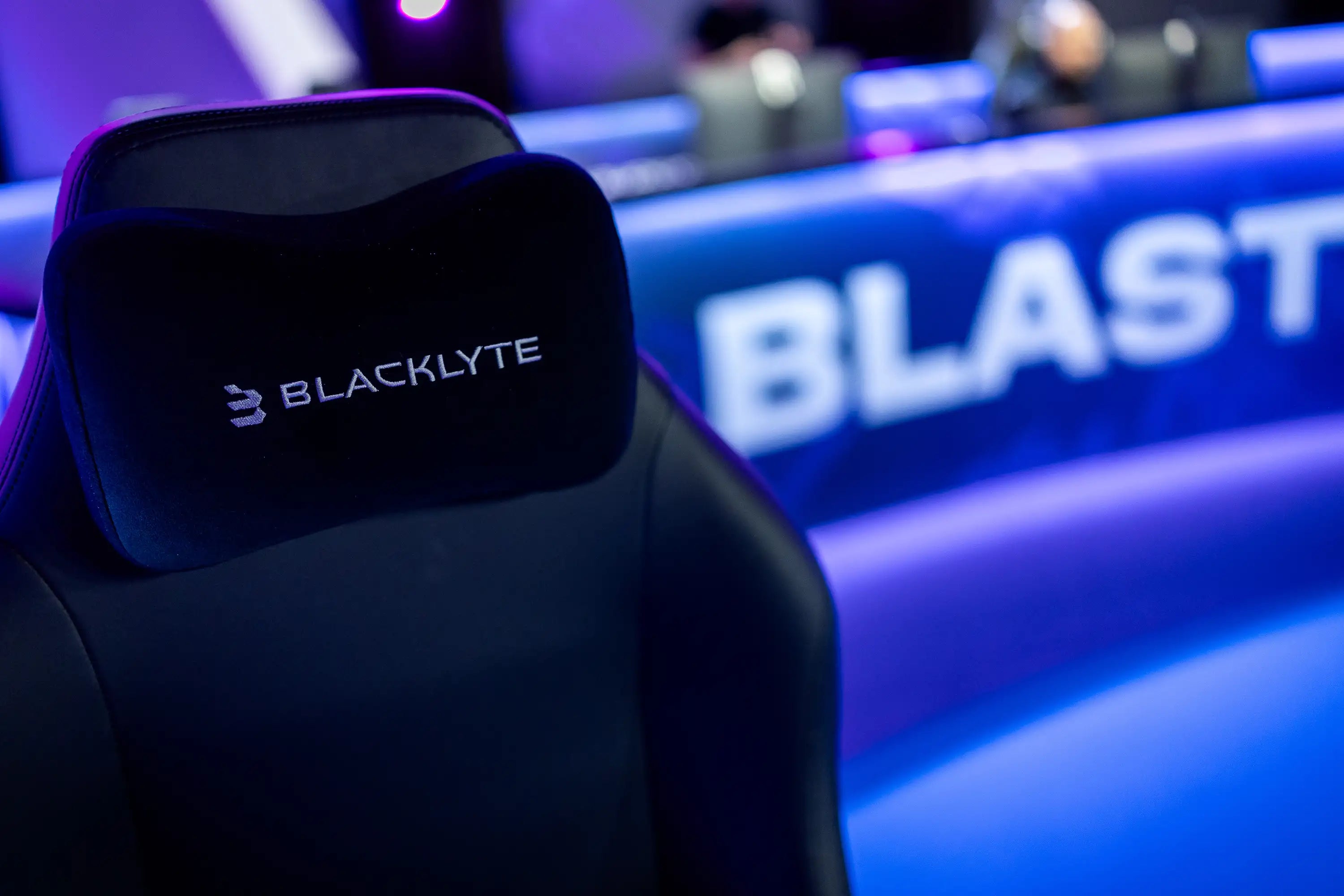 Blacklyte Gaming Chairs Used at the E-sports Competition Venue