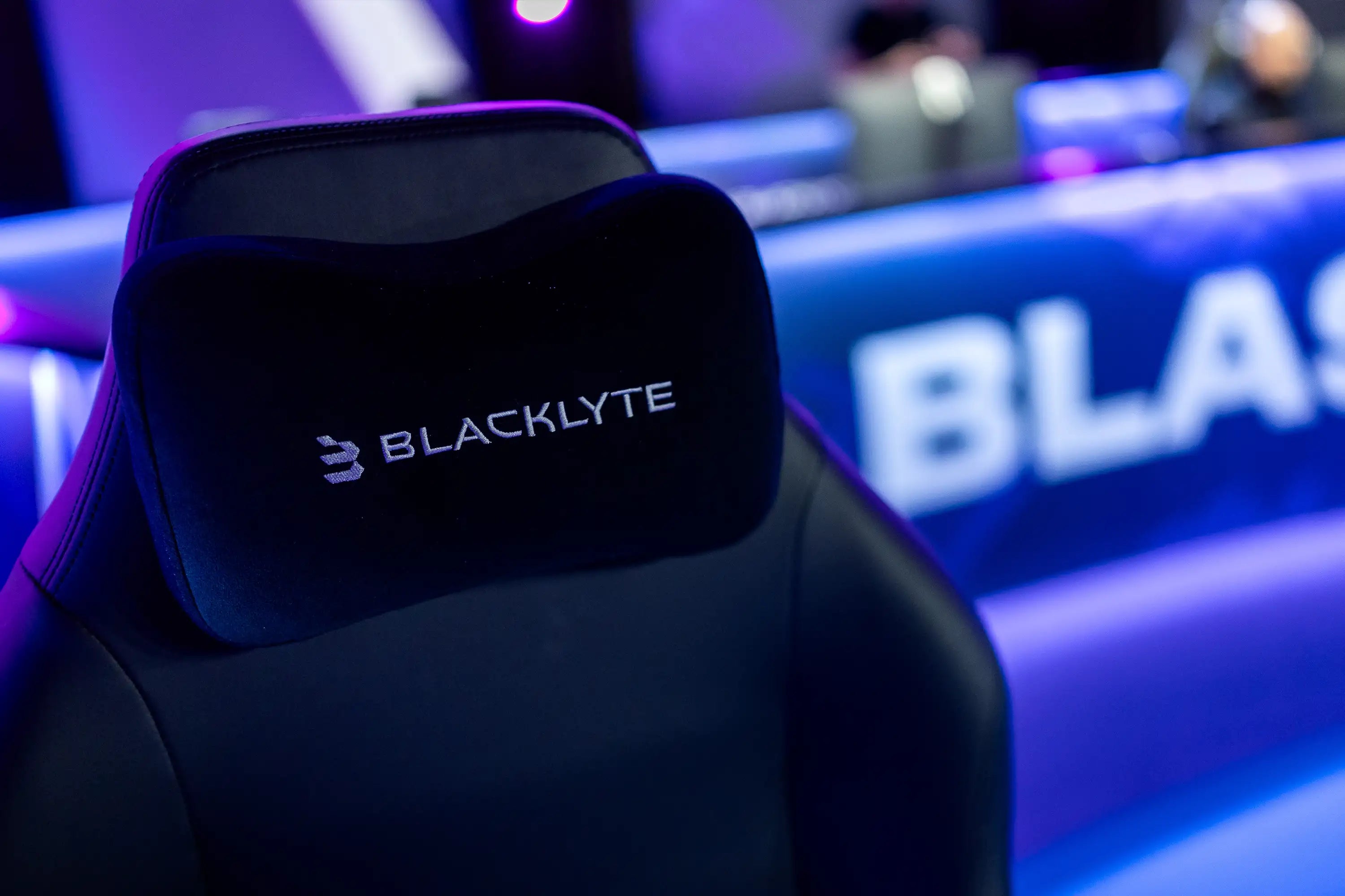 Blacklyte Gaming Chairs Used at the E-sports Competition Venue