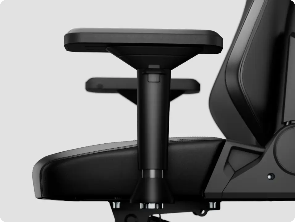 Athena gaming recliner with adjustable armrests