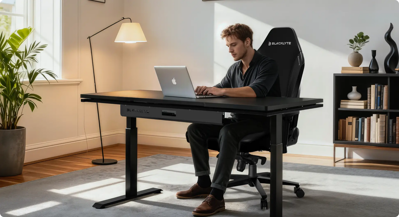 Cheap gaming chairs used in a home office