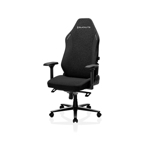 Athena Pro Black Fabric Gaming Chair