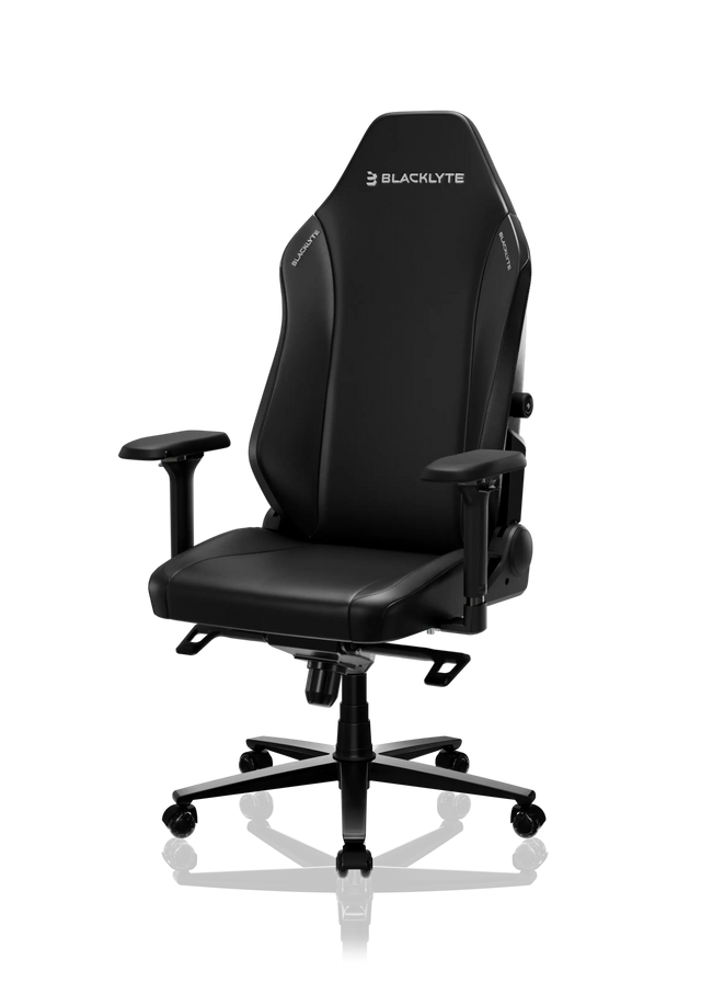 Blacklyte Athena Pro black leatherette gaming chair