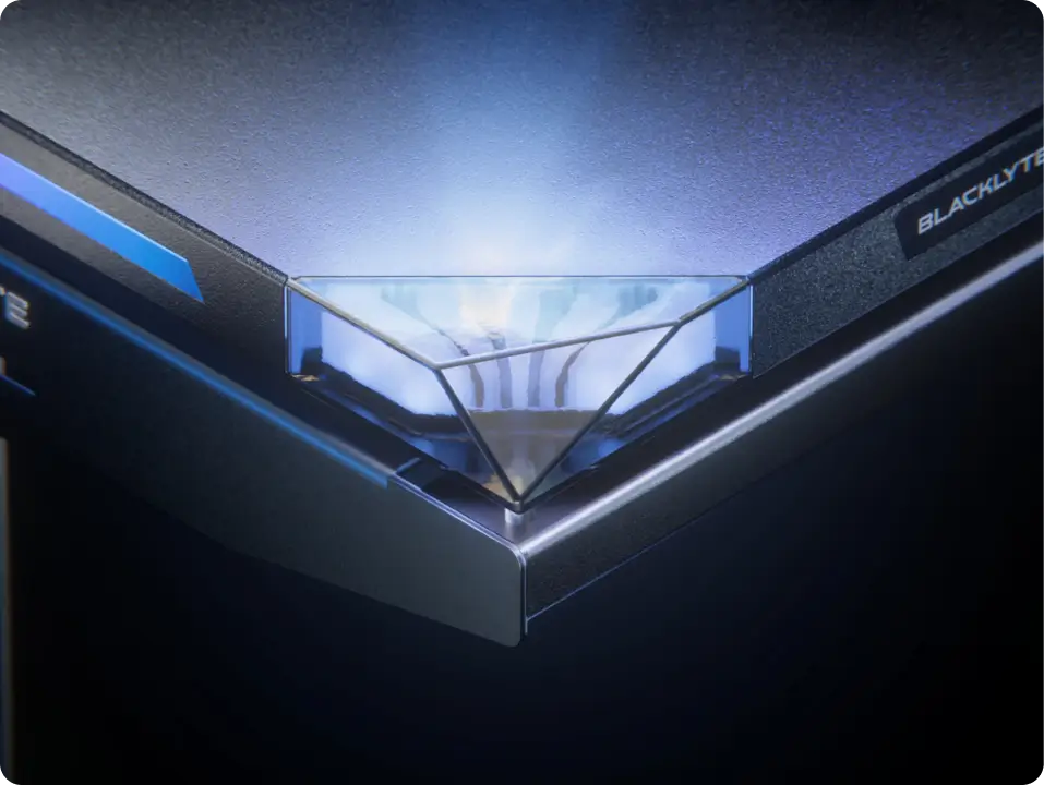Blacklyte Atlas RGB gaming desk