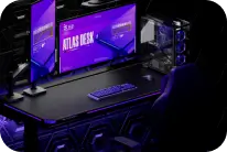 Blacklyte Atlas Desk