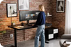 Atlas Lite black standing desk for gaming and office work