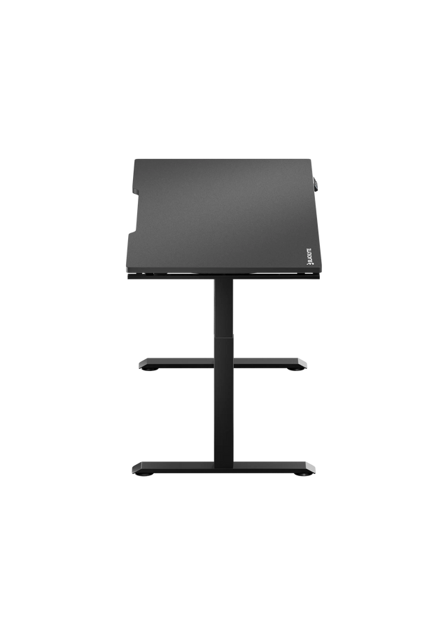 electric black standing desk