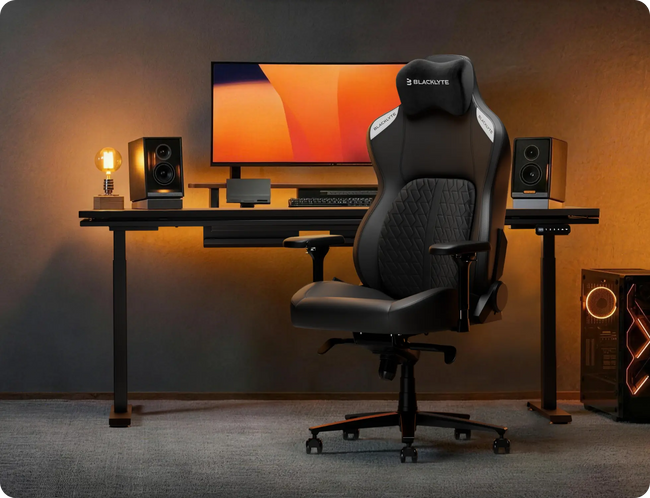 Blacklyte Kraken Pro gaming chair built for comfort