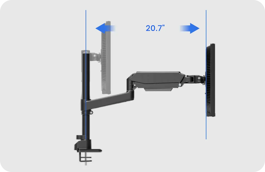 Extension: 20.7’’