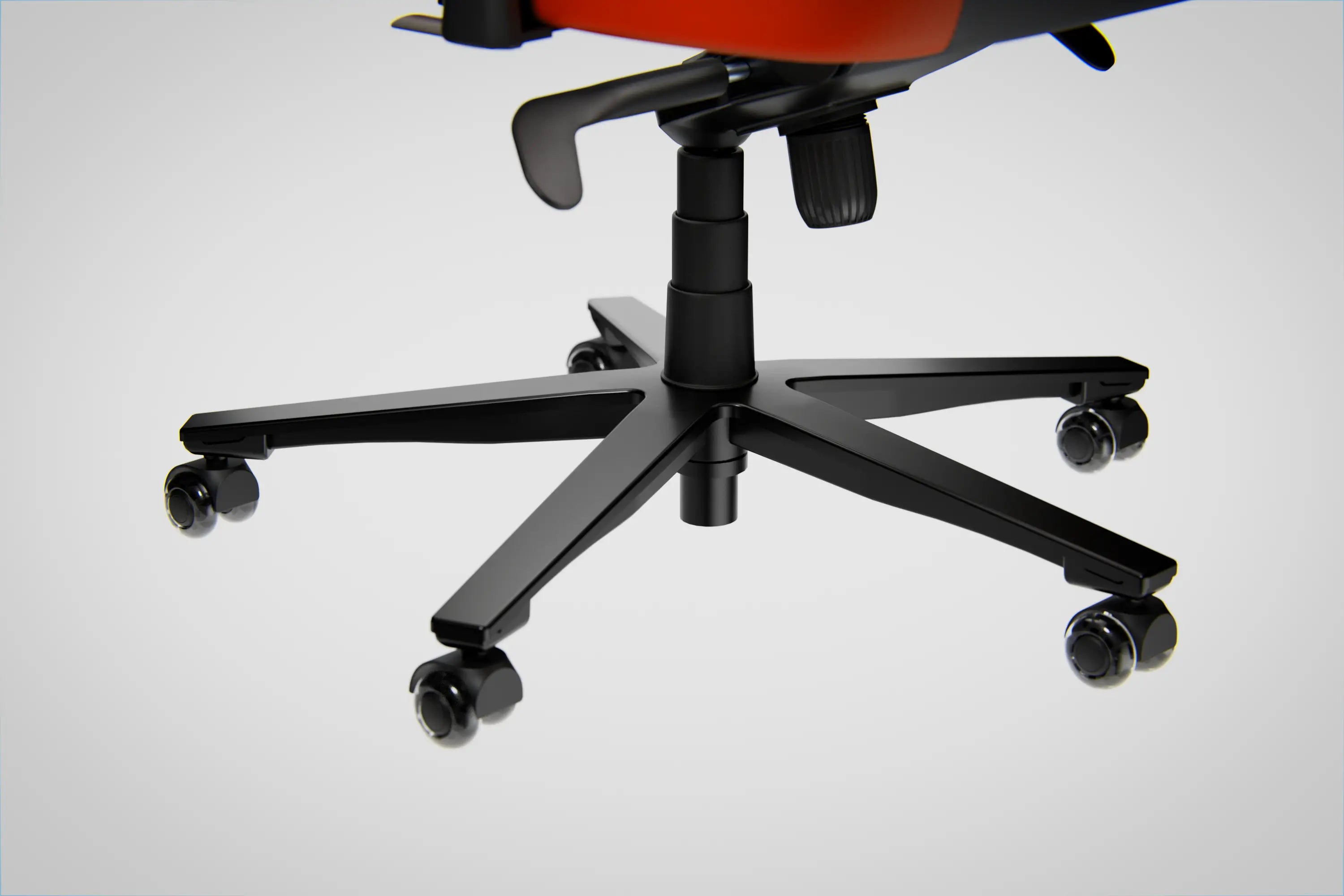 Close-up of Blacklyte Gaming Chair Wheels