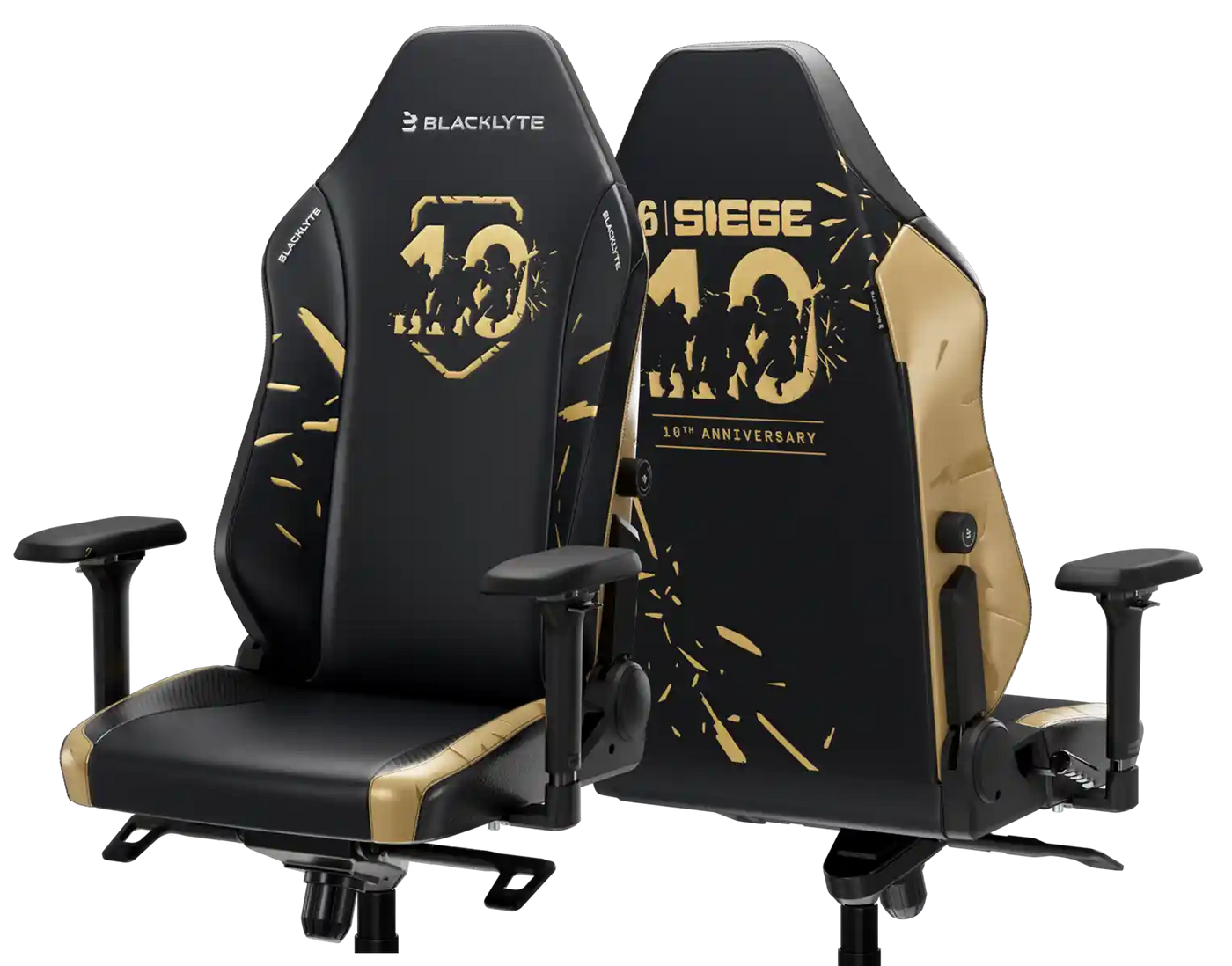Blacklyte Athena Pro R6 Siege 10th Anniversary gaming chair
