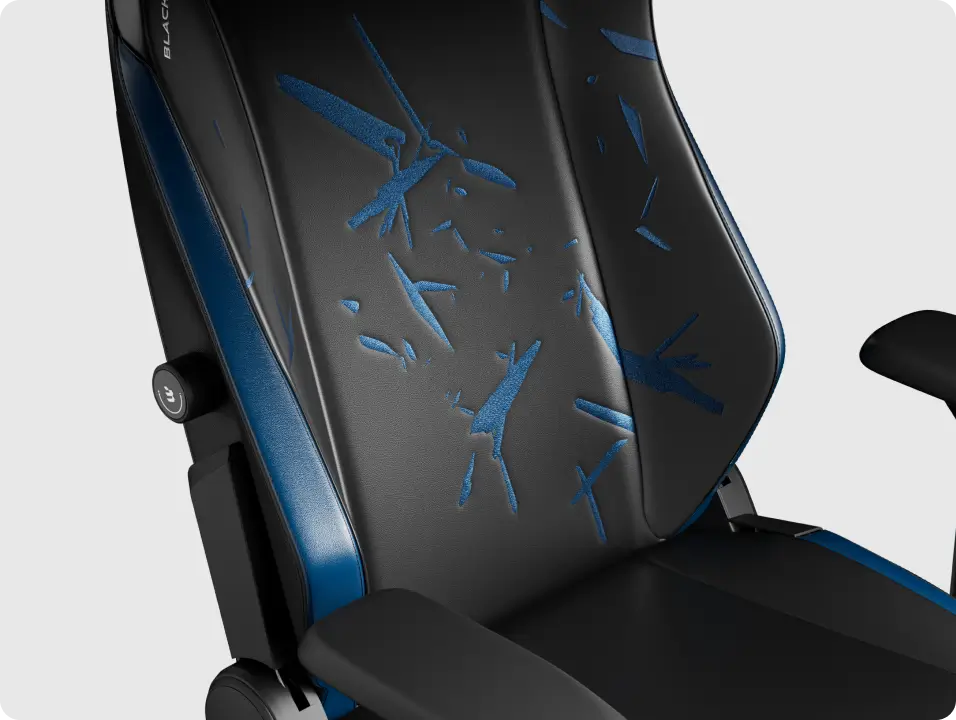 R6 Siege Edition gaming chair with reclining back