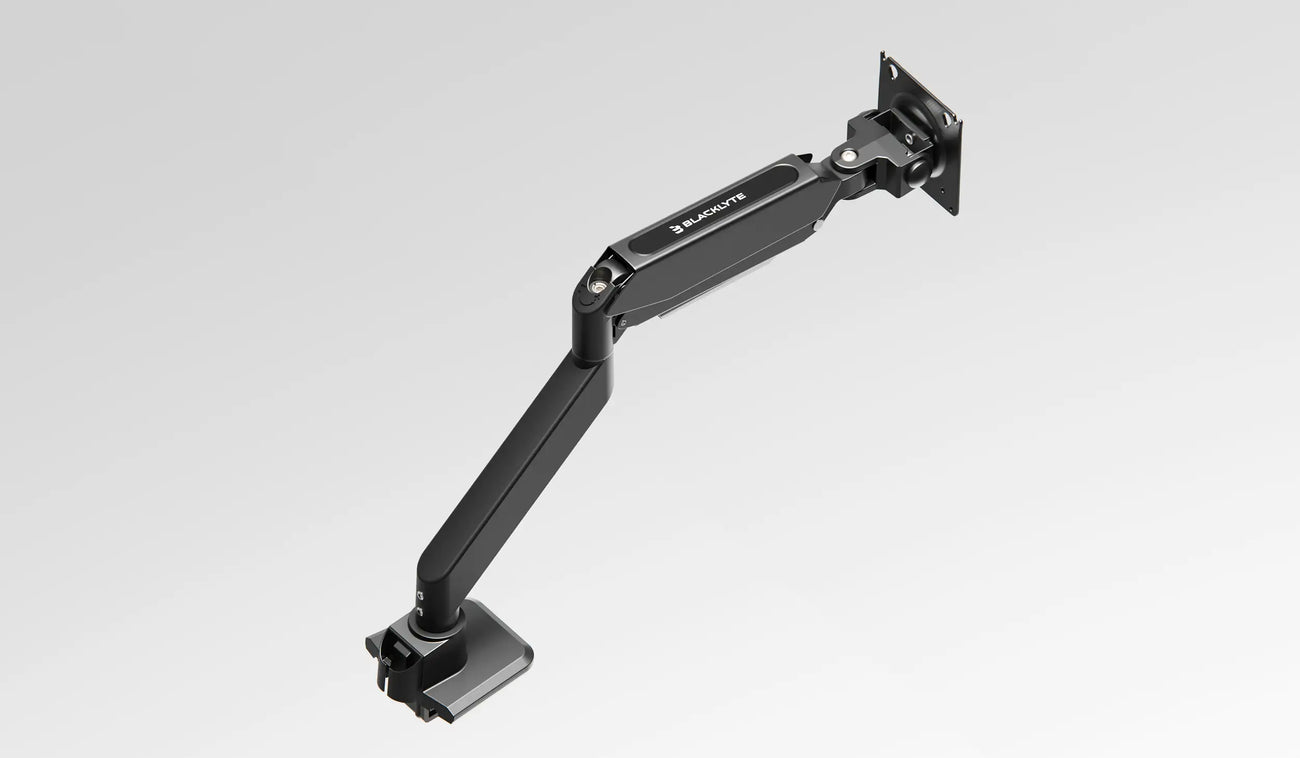 Blacklyte Atlas single monitor arm