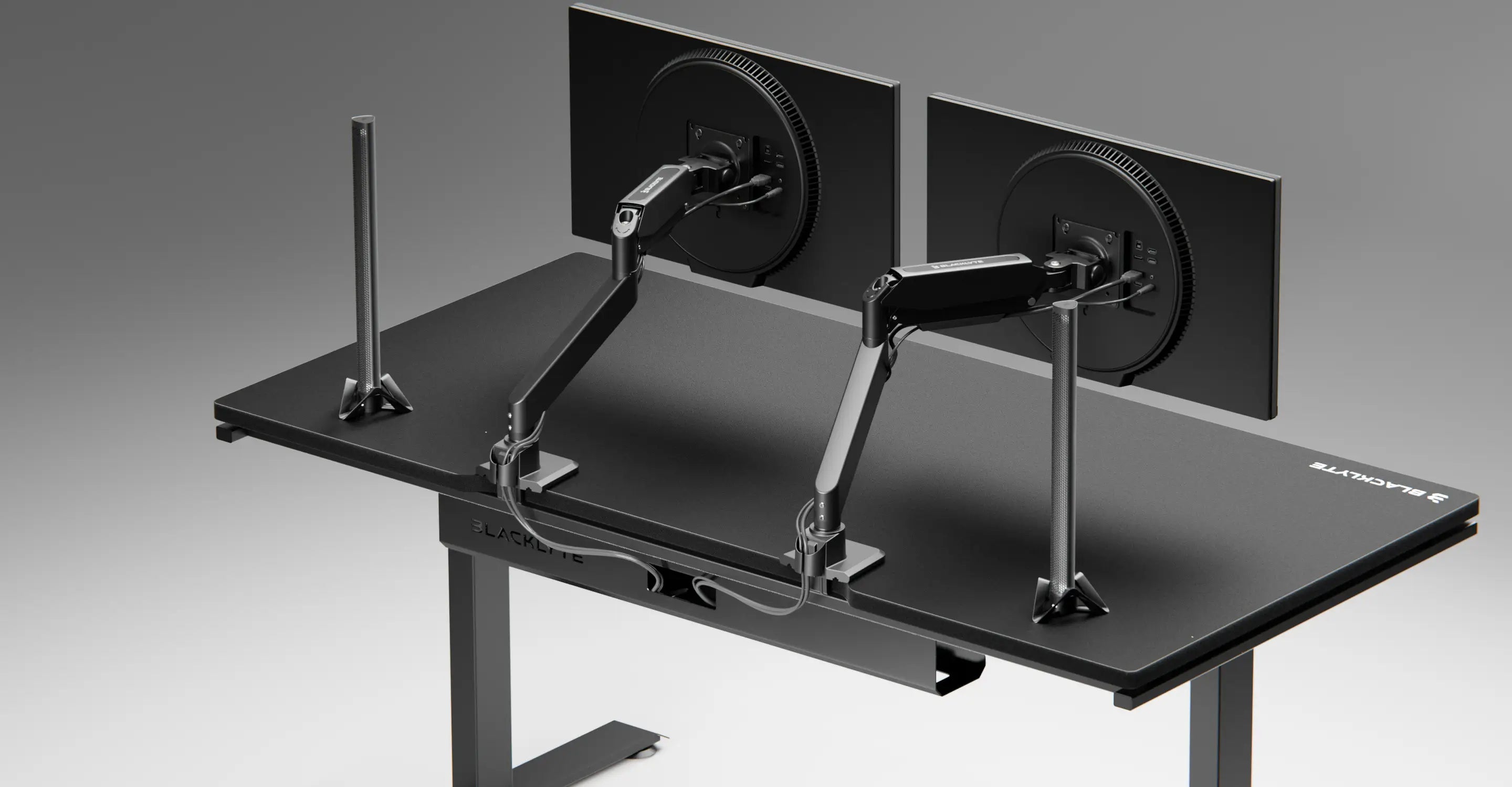Atlas single-monitor arm for desk