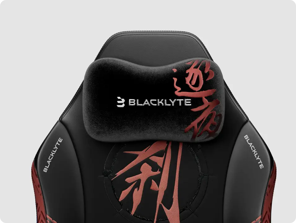 Wuchang Fallen Feathers Edition chair with a magnetic headrest pillow